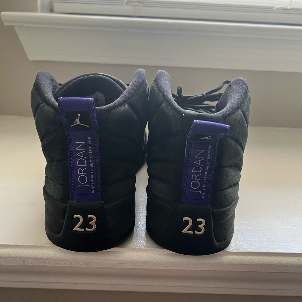 Jordan 12 Retro Black Concord Size 10.5 - Picture 7 of 8